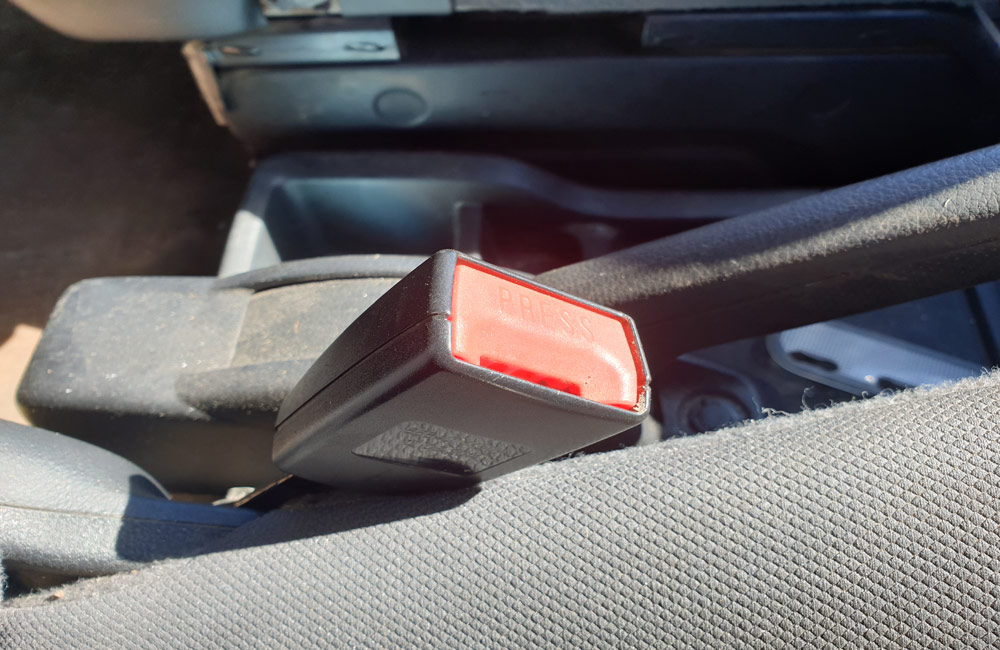 Nissan NV200 Acenta DCI Seat belt stalk buckle driver side front